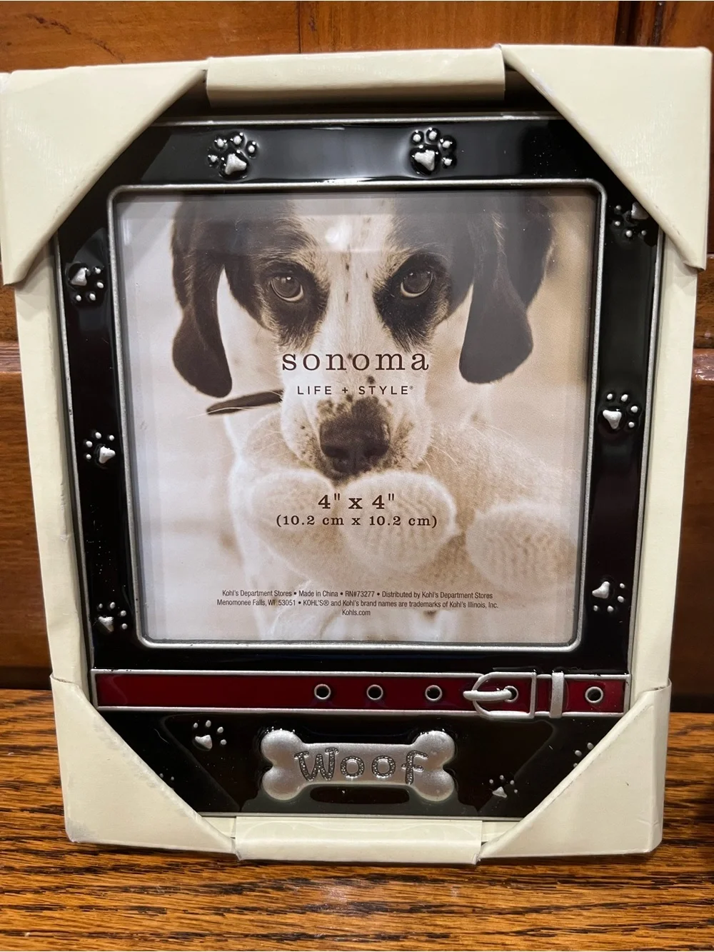 🐾❤️ Sonoma Dog Frame & Russ “Wags to Whiskers” Frame – Set of 2 – New